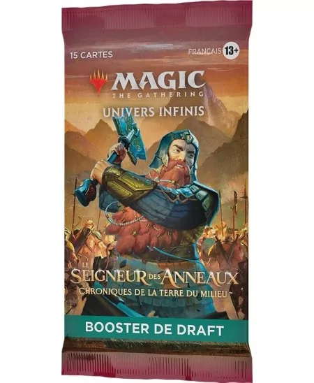 Magic The Gathering : Le Seigneur des Anneaux : Booster de Draft (FR)