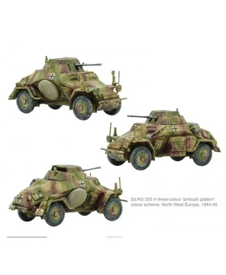 Sd.kfz 222/223 Armoured car plastic