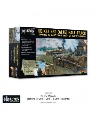 Bolt Action : Sd.Kfz 250 Alte (Options for 250/1, 250/4 & 250/7) - Warlord Games