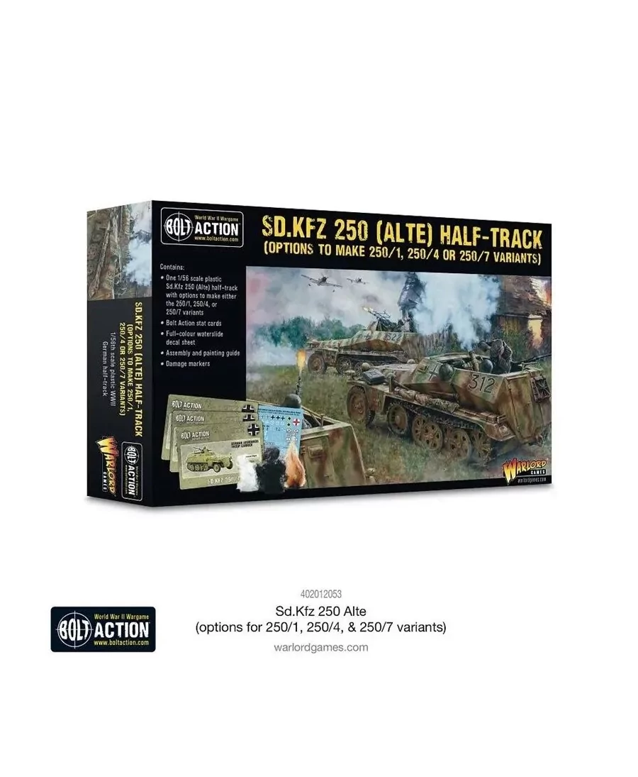 Bolt Action : Sd.Kfz 250 Alte (Options for 250/1, 250/4 & 250/7)