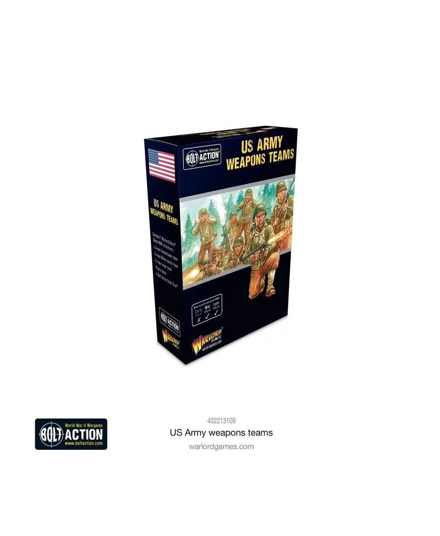 Bolt Action : US Army Weapons Teams