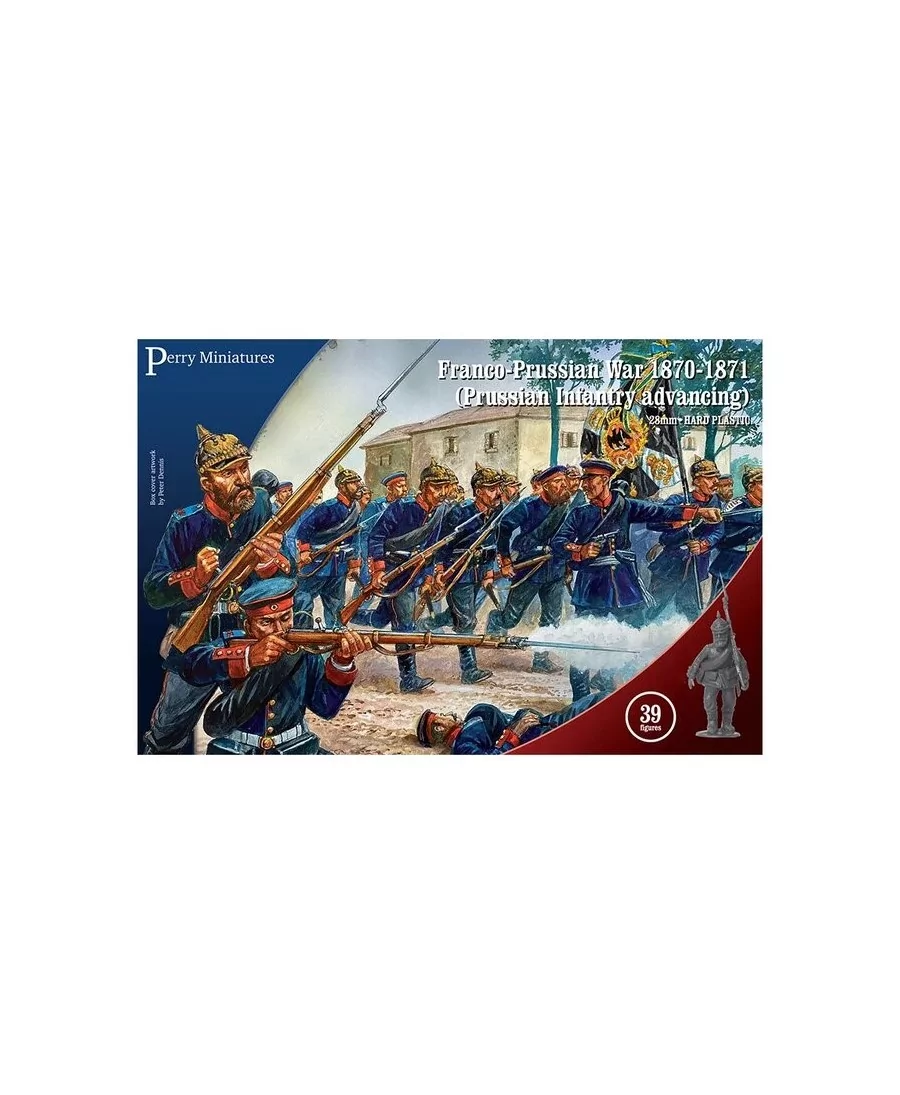 Perry Miniature : Prussian Infantery - Advancing 1870-1871