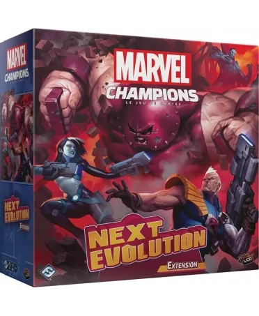 boite du jeu, marvel, Next Evolution