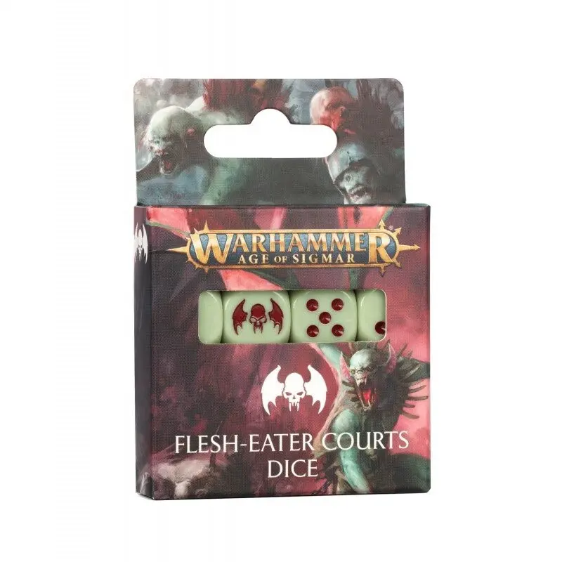 Warhammer Age of Sigmar: Flesh eater courts dice