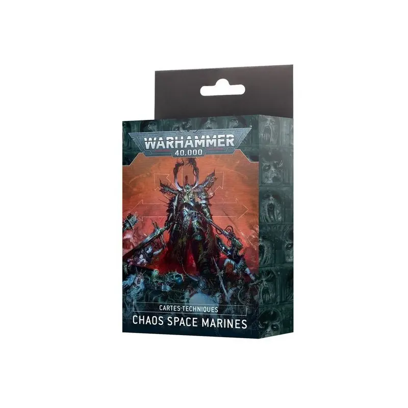 Warhammer 40,000 - Cartes Techniques - Space Marines du Chaos