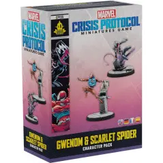 boite d'extension 'Gwenom & Scarlet Spider' figurines, Marvel Crisis Protocol