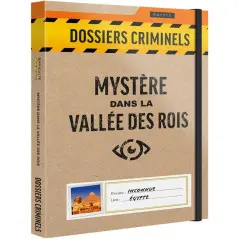 "Mystère Dans La Vallée Des Rois", jdr "dossier criminels"