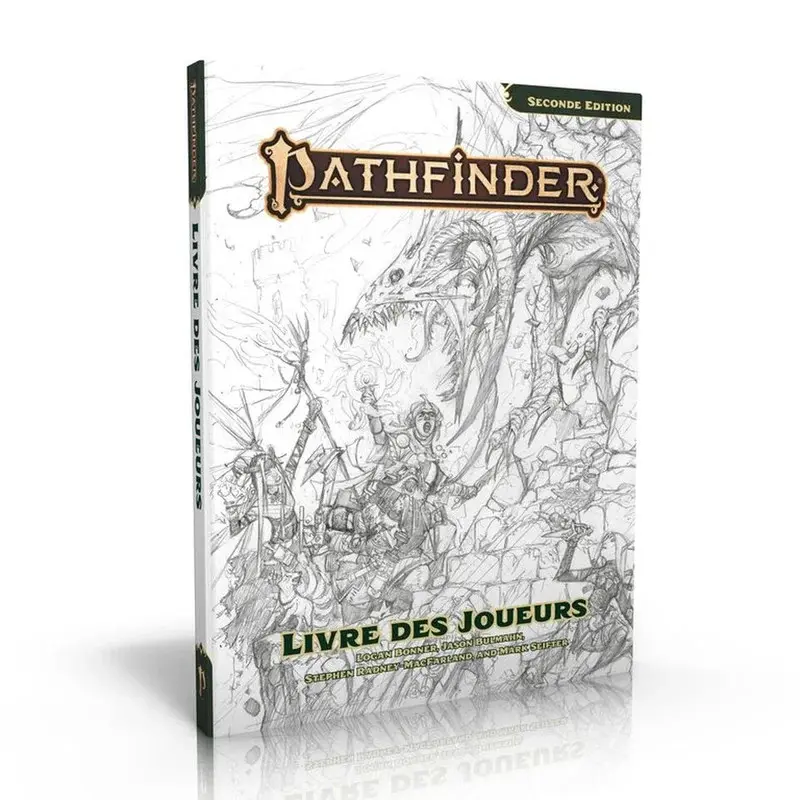 Pathfinder 2 livre des joueurs version croquis