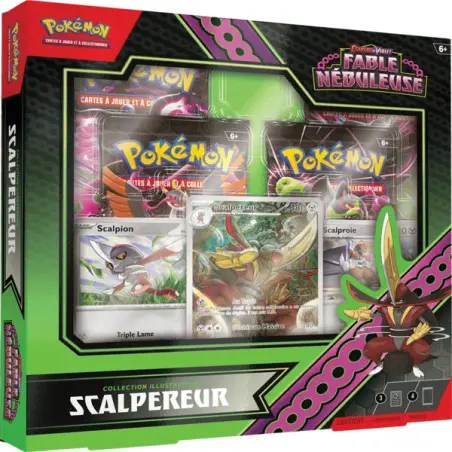 pokémon, Coffret, Illustration Scalpereur