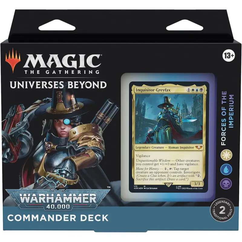 MTG : Deck Commander - Warhammer 40.000 - Forces de l'Imperium (EN)