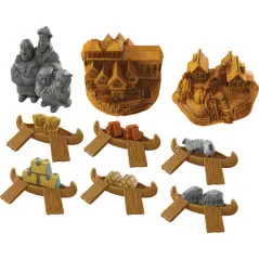 figurines Catan 3D