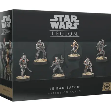 boite de figurines, Bad Batch Opérative, star wars legion