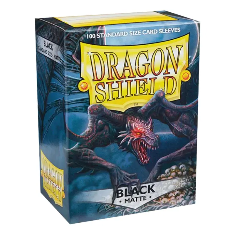 Protège Cartes Standard : Dragon Shield Matte - Black