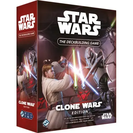 boite de jeu, Star wars, deck building, clone wars