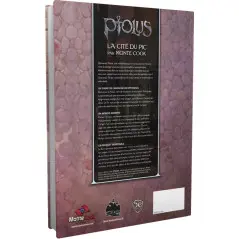 Couverture de dos, jeu de rôle, Ptolus