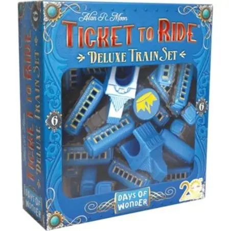 Boite bleu, Set deluxe trains, les aventuriers du rail