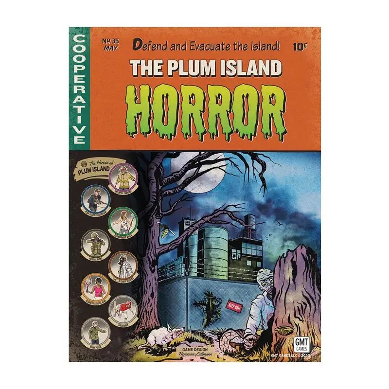 Plum island horror - board game