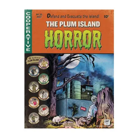 boite du jeu, Plum island horror, board game