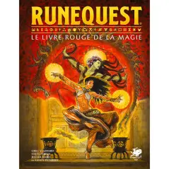 Livre jeu de rôle, RuneQuest, supplément, Le livre rouge de la magie