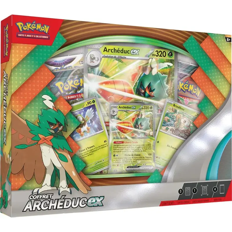 Pokémon : Coffret Archéduc-ex Octobre 2024