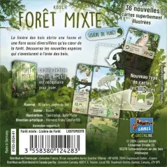 Dos de la boite, jeu Forêt Mixte, Lisière de Forêt