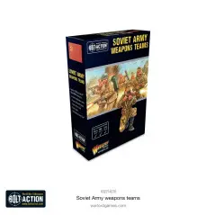 boite de figurines, Soviet army weapons teams, bolt action