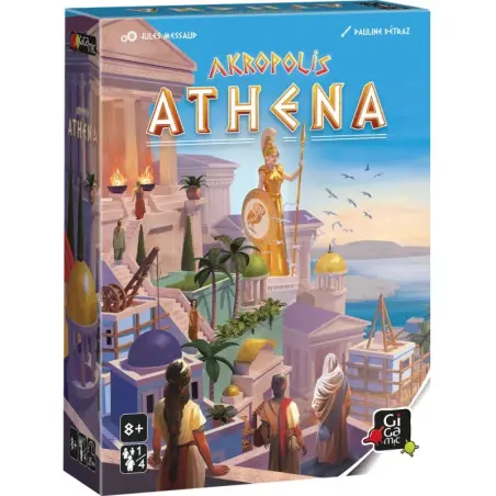 boite du jeu, Akropolis Athéna