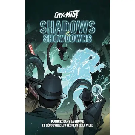 jeu de rôle, City of Mist, Shadows & Showdowns