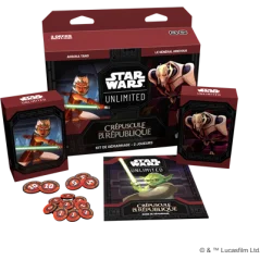 Vue d'ensemble du kit 2 joueurs pour star wars unlimited