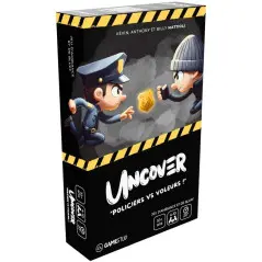 Boite du jeu, Uncover, Policiers VS Voleurs