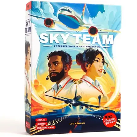 Boite du jeu, Sky Team