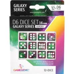 Set de Dés 6 - Galaxy Series - Aurora