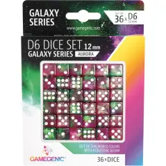 set de dés 6, Galaxy Series - Aurora