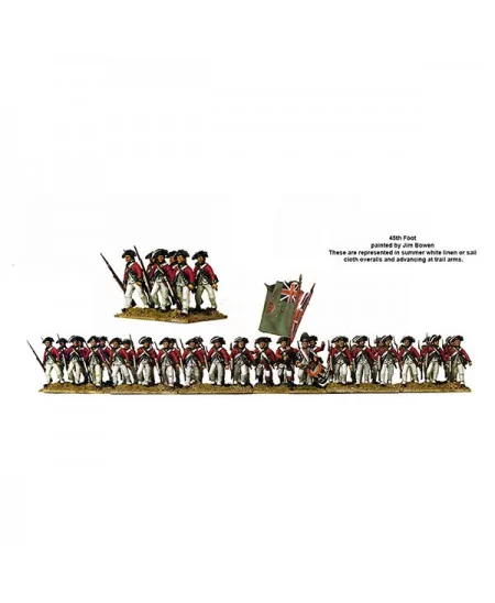 American War of Independence British Infantry 1775-1783