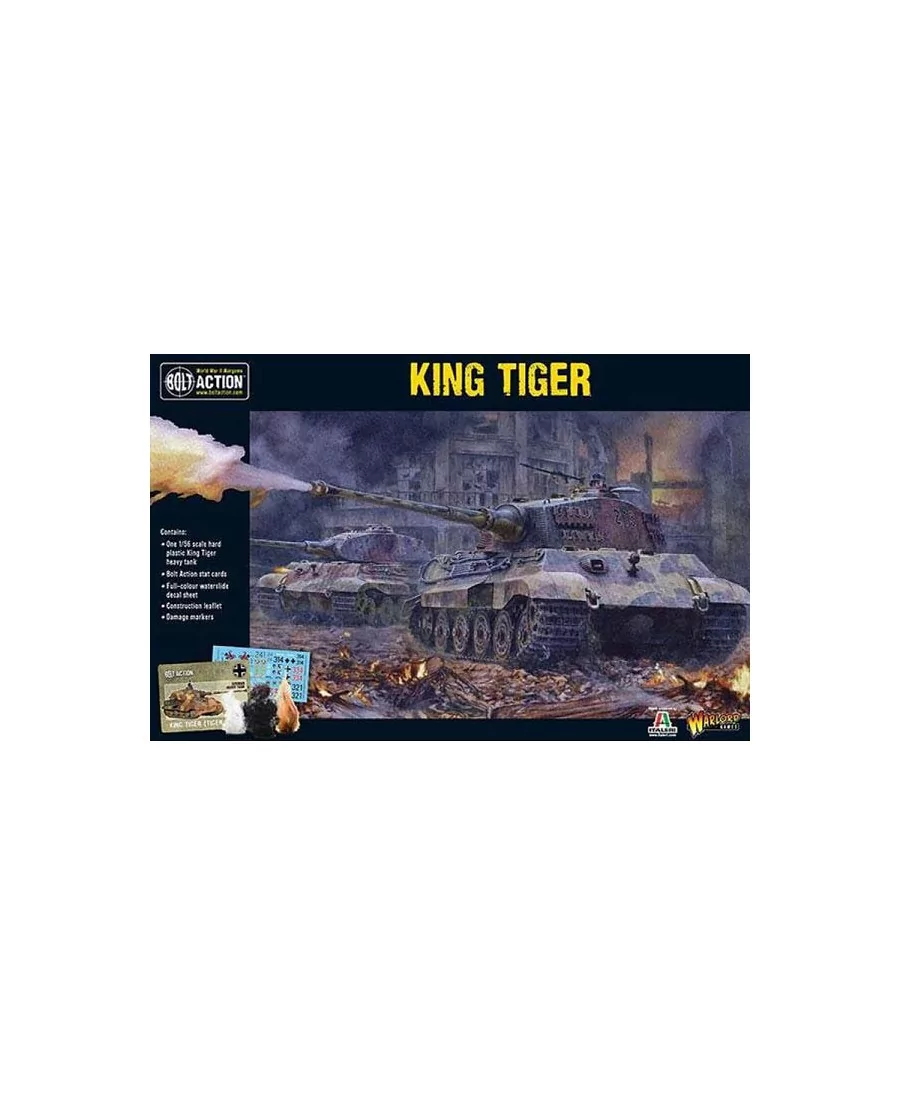 Bolt Action : German King Tiger (Plastic)