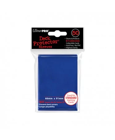 Protège Cartes : Ultra Pro Standard ( 66mm x 91mm ) Bleu