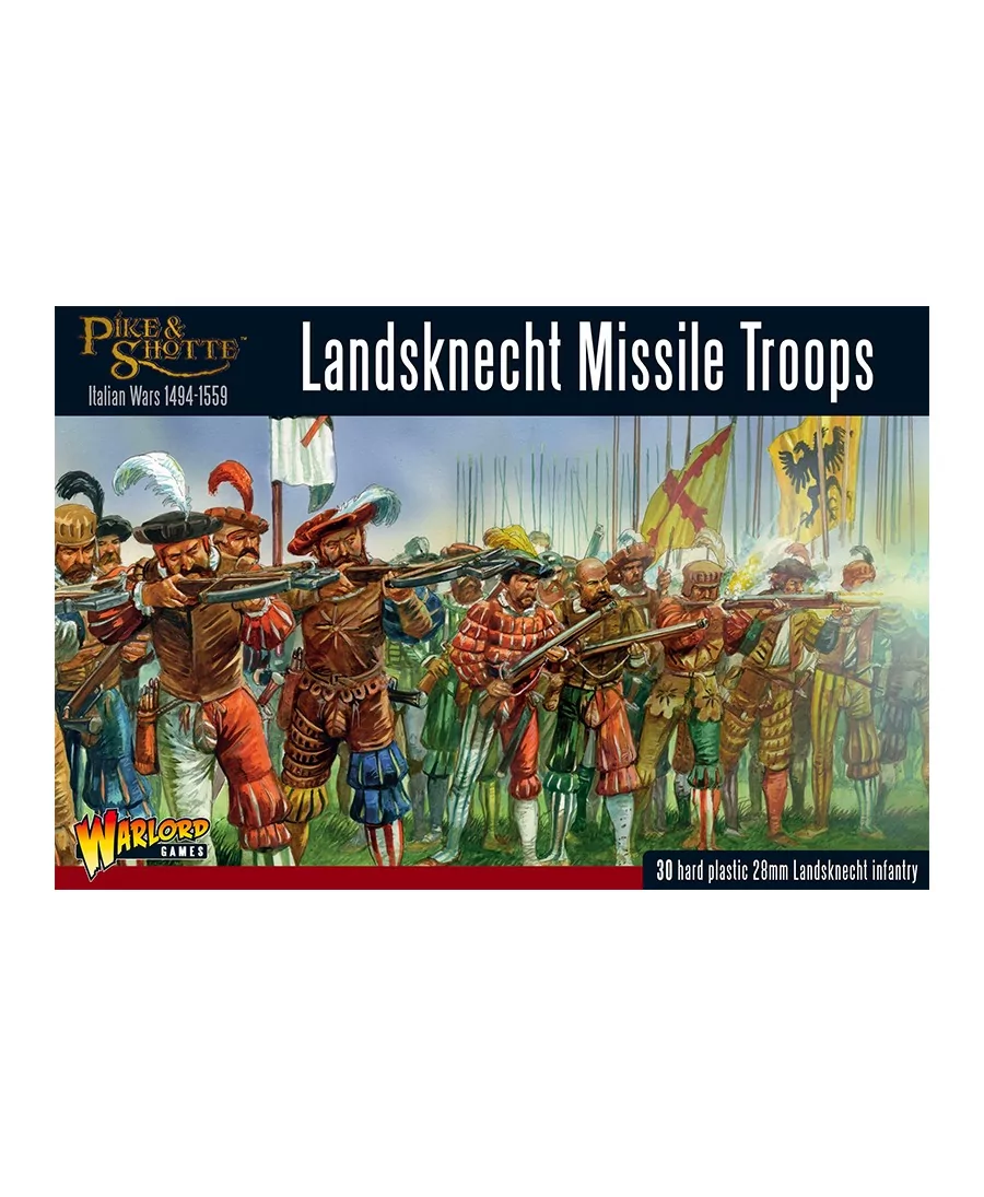 Pike & Shotte : Landsknecht missile troops