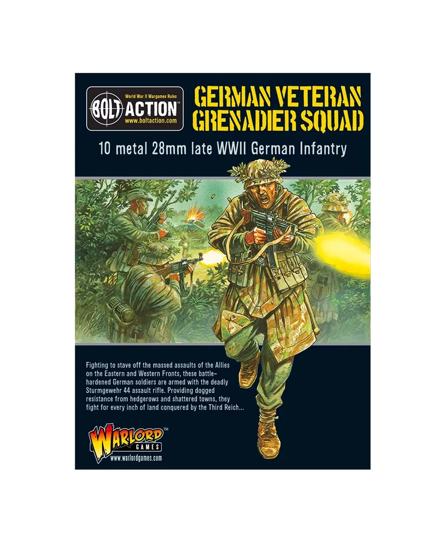 Bolt Action : German Veteran Grenadier Squad