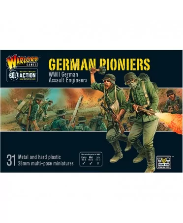 Bolt Action : German Pioniers | Boutique Starplayer | Jeu de Figurines