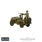 Bolt Action : US Army Jeep avec 50 Cal HMG