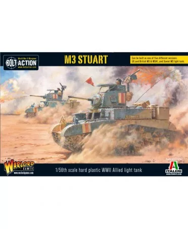 Bolt Action : US M3 Stuart (Plastic) | Boutique Starplayer | Jeu de Figurines