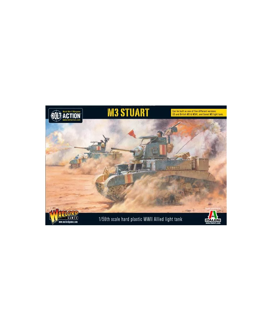 Bolt Action : US M3 Stuart (Plastic)