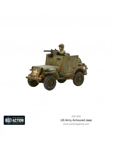Bolt Action : Revised US Armoured Jeep | Boutique Starplayer | Jeu de Figurines
