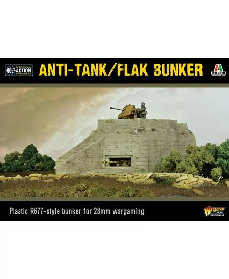Bolt Action : Flak Bunker (Plastique) | Boutique Starplayer | Jeu de Figurines
